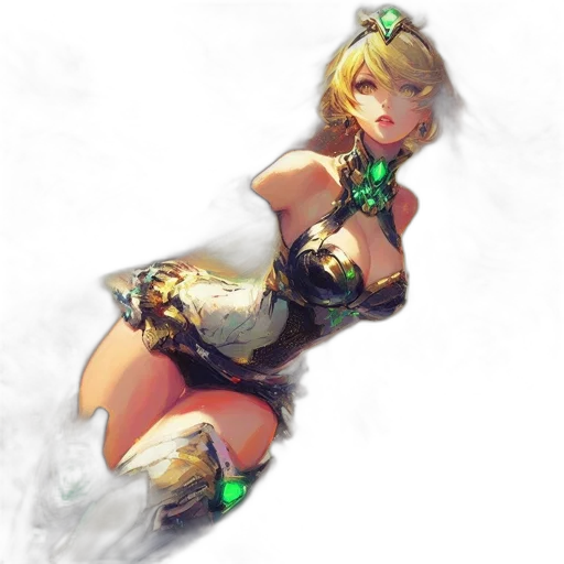 dress, staff, weapon, dragon transparent PNG cut-out