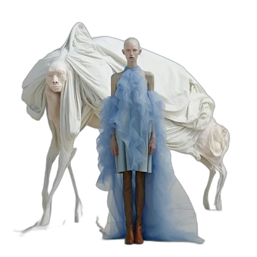creature, dress, concept art, fantasy art transparent PNG cut-out