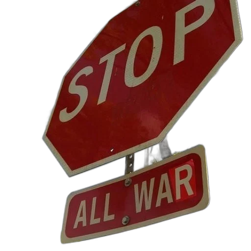 weapon, stop, sign, added transparent PNG cut-out