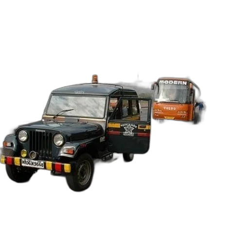 3d render, jeep, license, plate transparent PNG cut-out