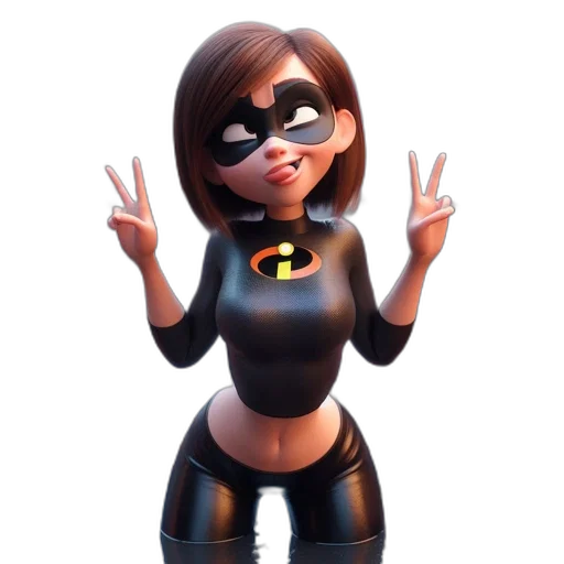 3d render, concept art, comic book art, cartoon transparent PNG cut-out