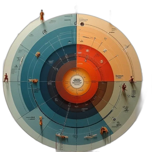 concept art, outer space, earth tones, methodology transparent PNG cut-out