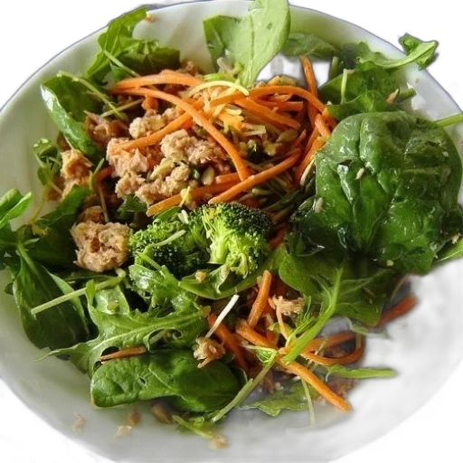 food, bowl, salad, spinach transparent PNG cut-out