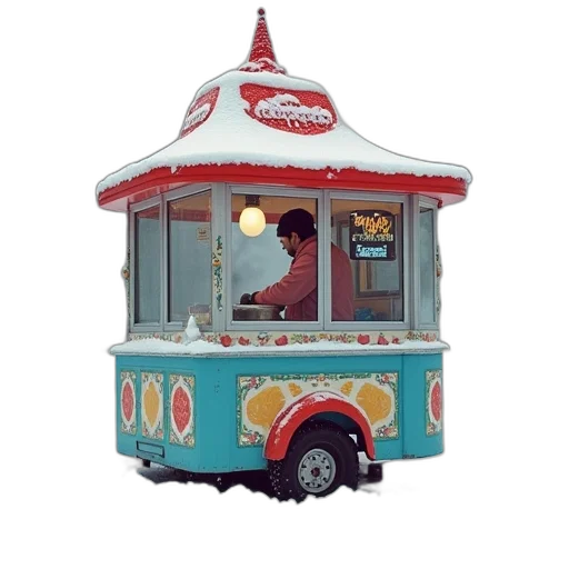 car, food, staff, 3d render transparent PNG cut-out