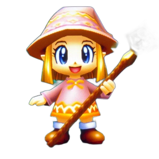 staff, hat, weapon, dress transparent PNG cut-out
