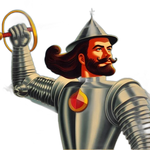 robot, staff, sword, weapon transparent PNG cut-out