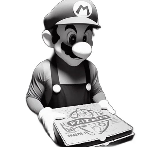 staff, food, concept art, 3d render transparent PNG cut-out