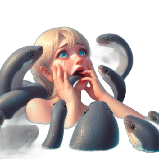 creature, robot, concept art, 3d render transparent PNG cut-out