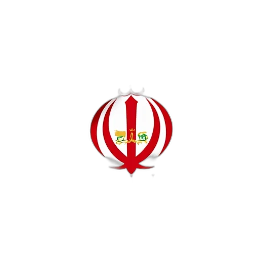 staff, flag, iran, white transparent PNG cut-out