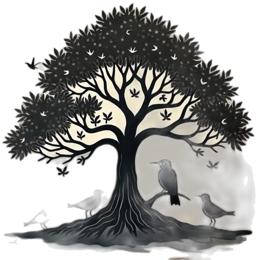 tree, concept art, fantasy art, photorealistic transparent PNG cut-out