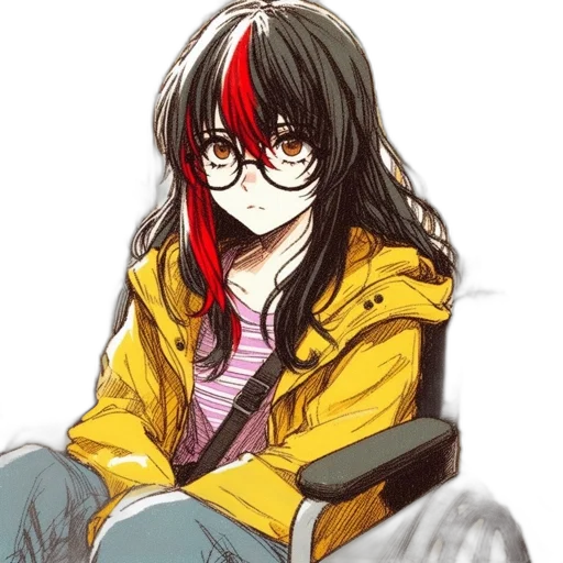jacket, face, staff, mask transparent PNG cut-out