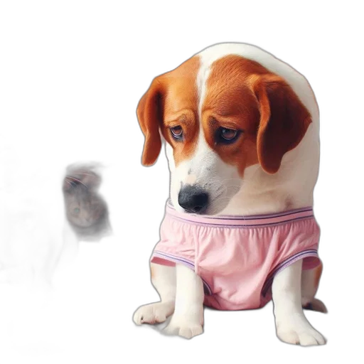 dress, animal, jacket, creature transparent PNG cut-out