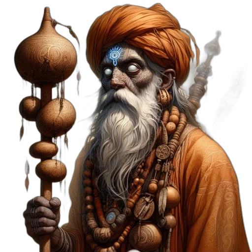 staff, fantasy art, concept art, photorealistic transparent PNG cut-out