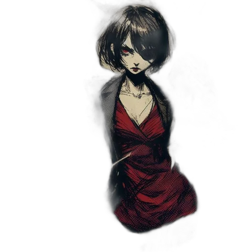 dress, mask, face, creature transparent PNG cut-out
