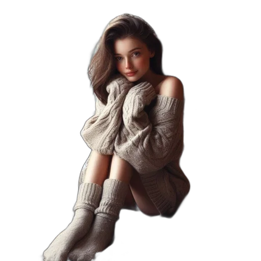 shoes, jacket, dress, photorealistic transparent PNG cut-out
