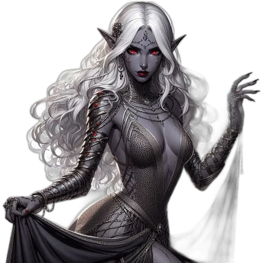 fantasy art, concept art, comic book art, pixel art transparent PNG cut-out