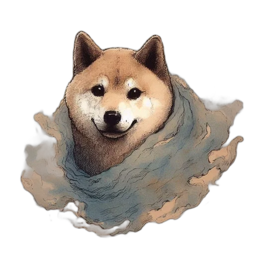 creature, animal, face, jacket transparent PNG cut-out