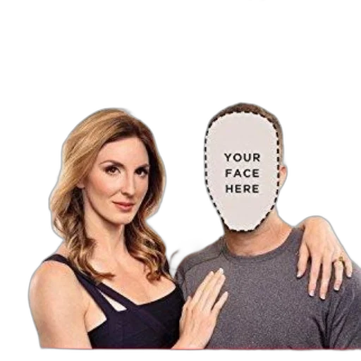 face, mask, dress, hair transparent PNG cut-out