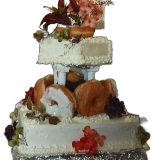 food, crown, three-tiered, wedding transparent PNG cut-out