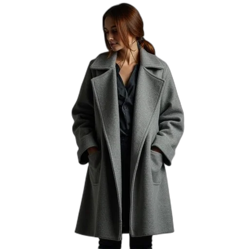 jacket, 3d render, photorealistic, women transparent PNG cut-out