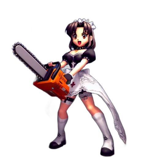 weapon, staff, sword, robot transparent PNG cut-out