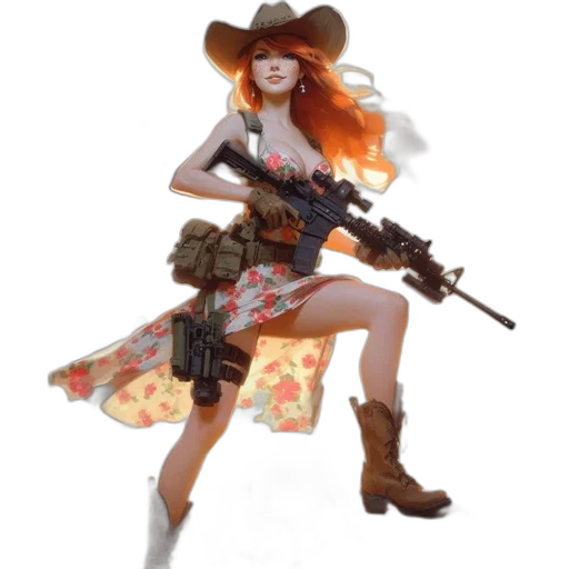 weapon, dress, animal, concept art transparent PNG cut-out