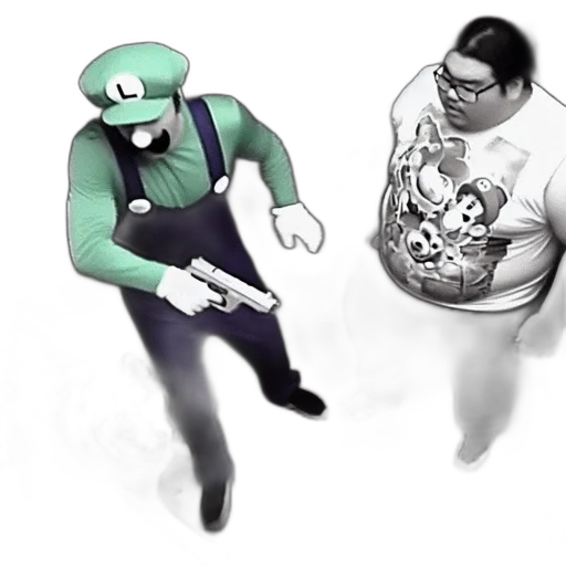 staff, weapon, robot, creature transparent PNG cut-out