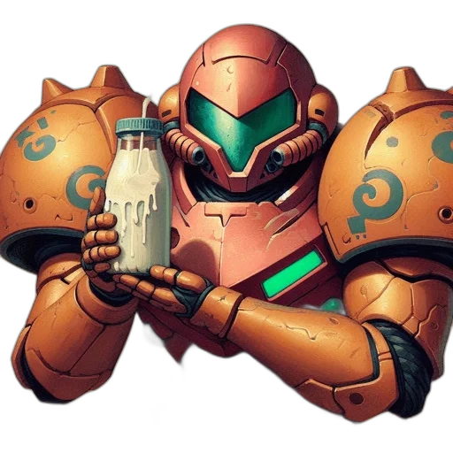 robot, weapon, bottle, concept art transparent PNG cut-out