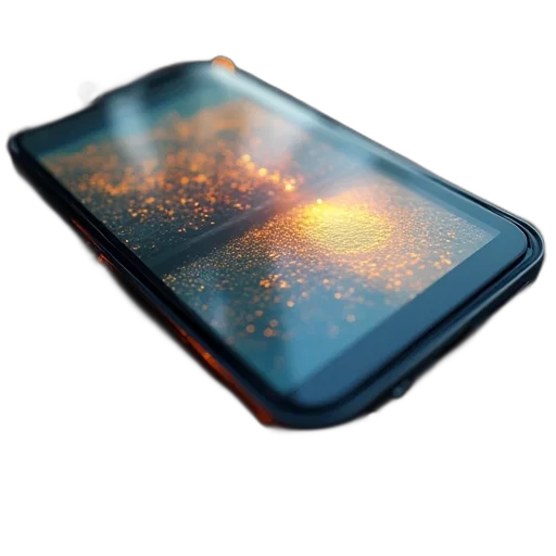 3d render, windows, phone, camera transparent PNG cut-out