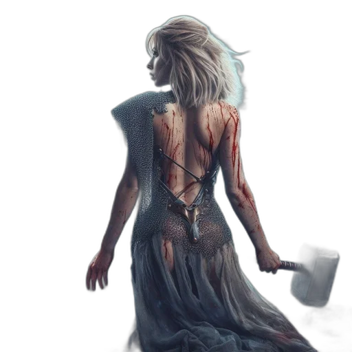 dress, creature, concept art, fantasy art transparent PNG cut-out