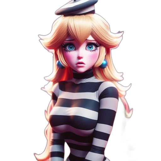 dress, hat, staff, concept art transparent PNG cut-out