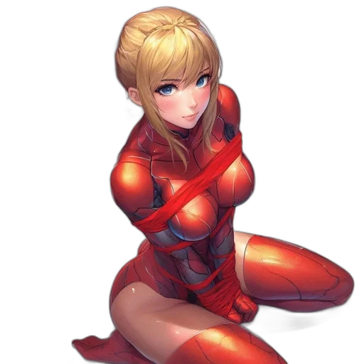 robot, dress, weapon, face transparent PNG cut-out