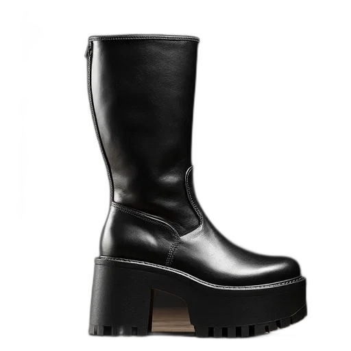 shoes, black, inch, premium transparent PNG cut-out
