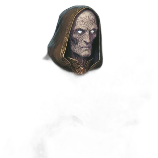mask, face, staff, creature transparent PNG cut-out