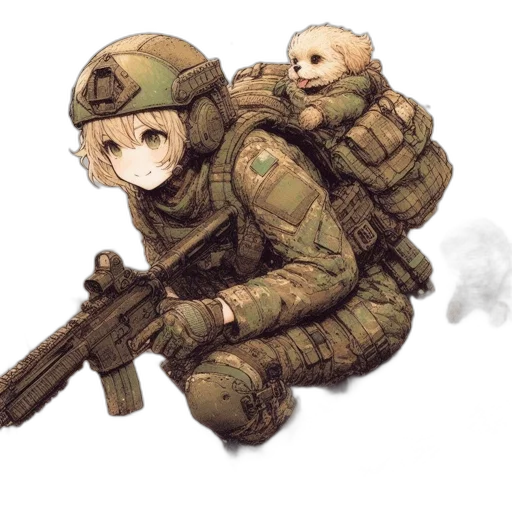 weapon, robot, animal, creature transparent PNG cut-out