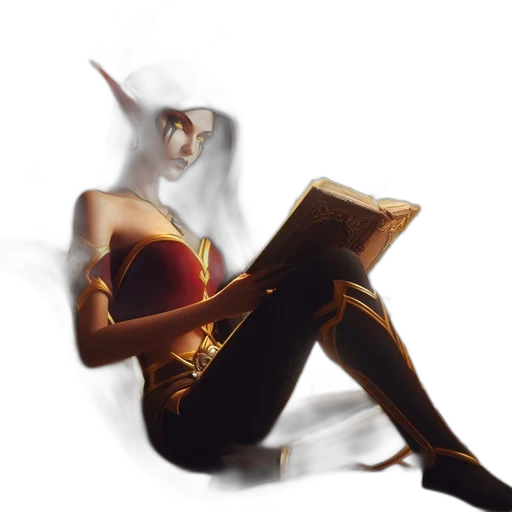 staff, dragon, fantasy art, concept art transparent PNG cut-out
