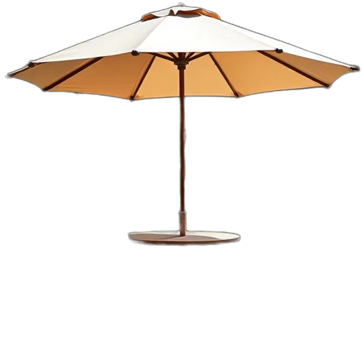 umbrella, staff, furniture, hat transparent PNG cut-out