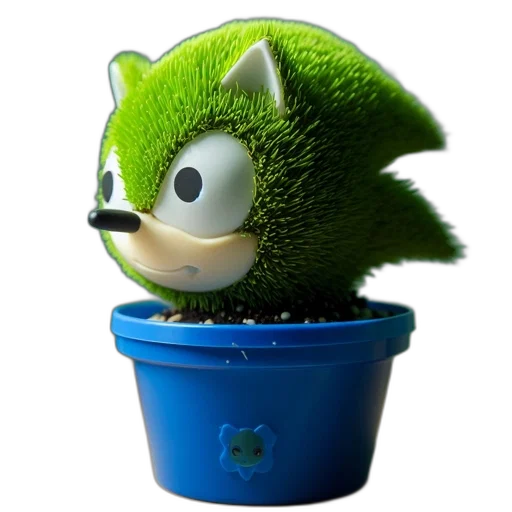 creature, animal, staff, 3d render transparent PNG cut-out