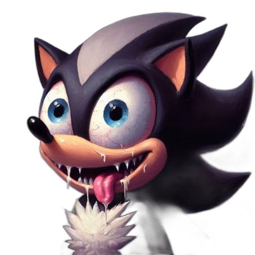 creature, animal, mask, 3d render transparent PNG cut-out