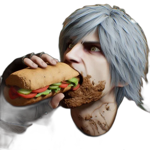 food, creature, animal, face transparent PNG cut-out