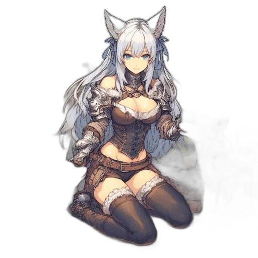 dragon, dress, animal, staff transparent PNG cut-out