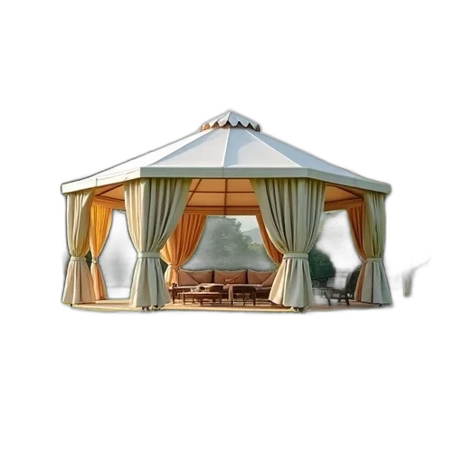 furniture, umbrella, crown, 3d render transparent PNG cut-out