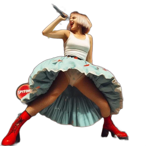 dress, weapon, shoes, umbrella transparent PNG cut-out