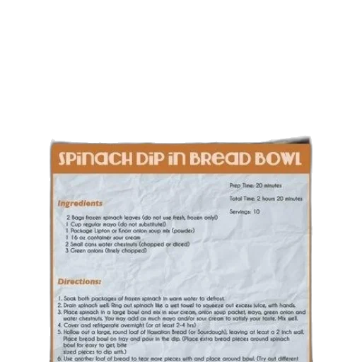 food, recipe, spinach, dip transparent PNG cut-out