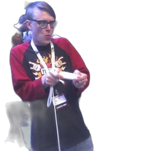 jacket, staff, creature, weapon transparent PNG cut-out
