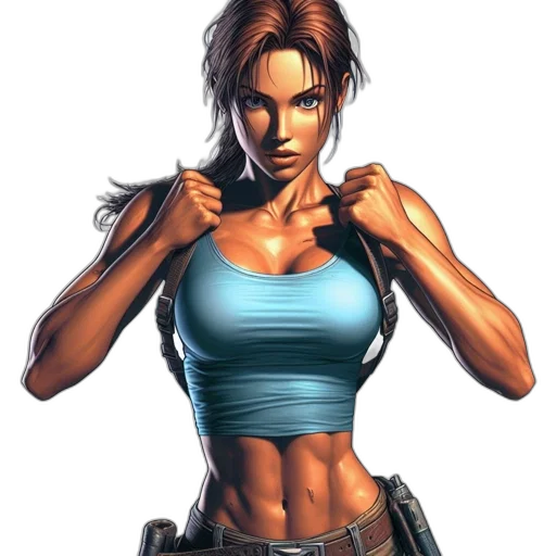 comic book art, concept art, photorealistic, pixel art transparent PNG cut-out