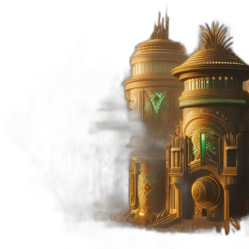 crown, building, concept art, fantasy art transparent PNG cut-out