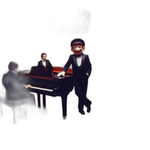 staff, concept art, pixel art, cartoon transparent PNG cut-out