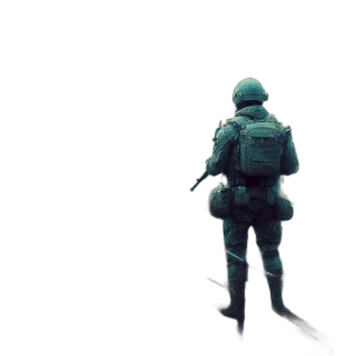 weapon, jacket, robot, sword transparent PNG cut-out