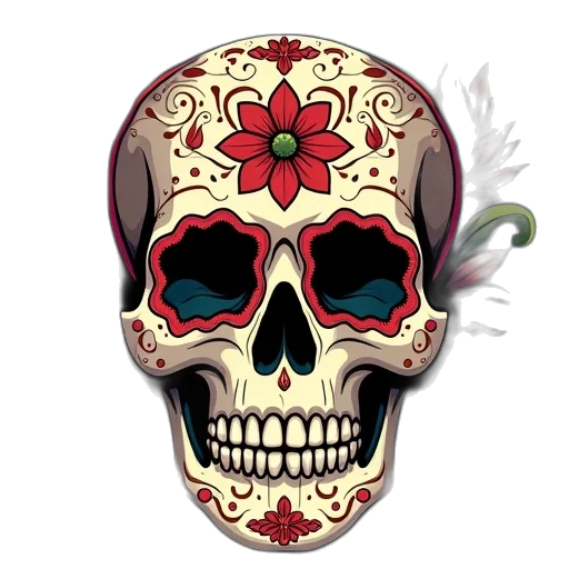 mask, jewelry, face, flower transparent PNG cut-out